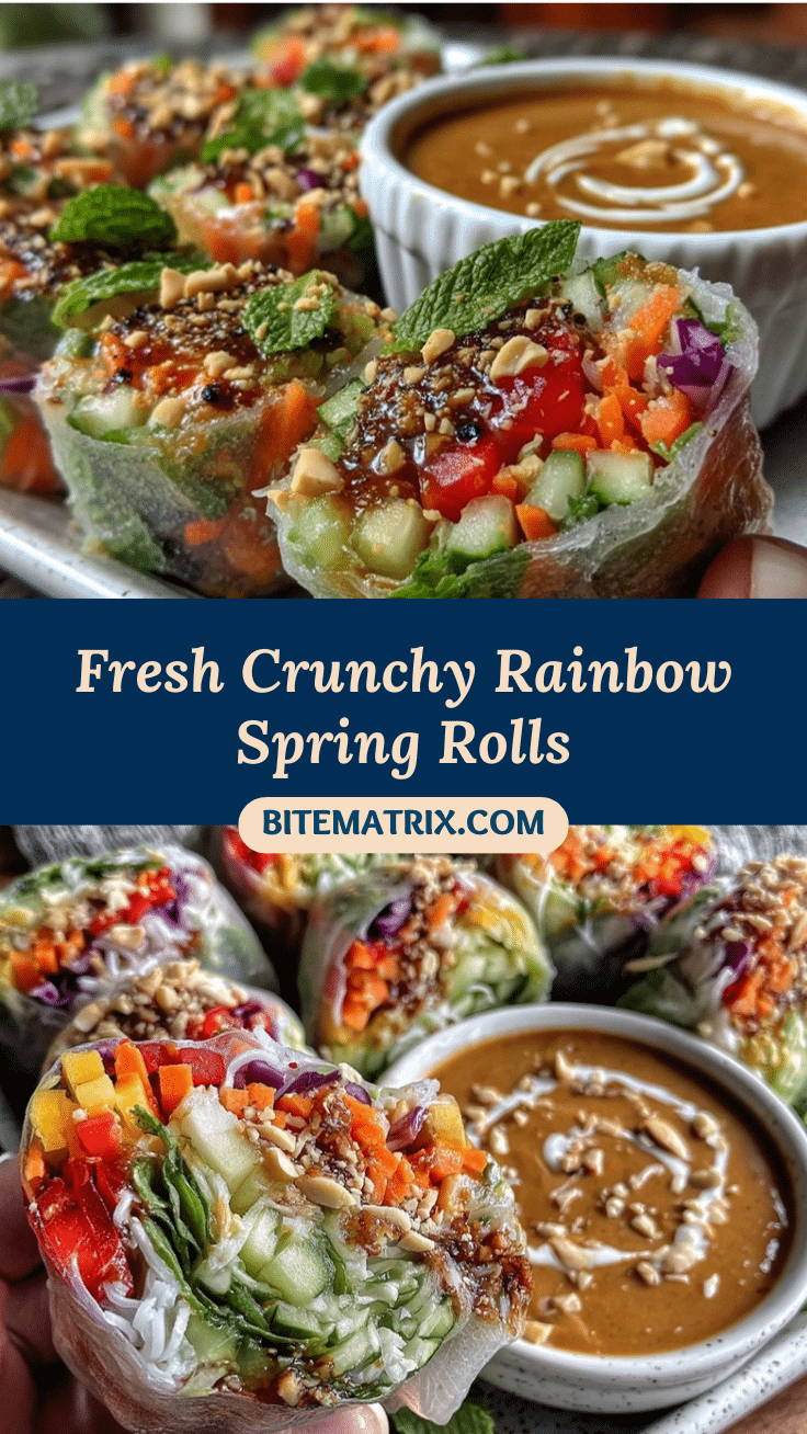 fresh rainbow vegetable spring rolls recipe