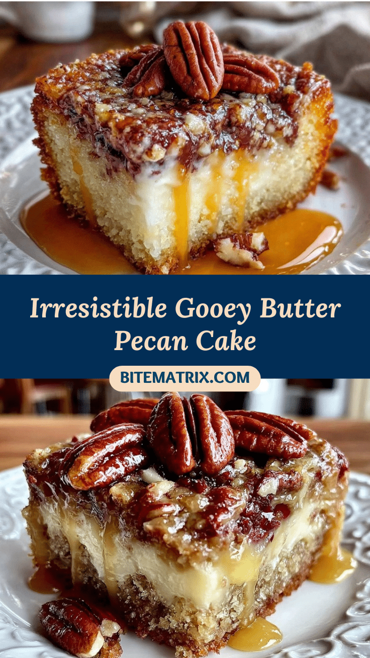 gooey butter pecan cake recipe