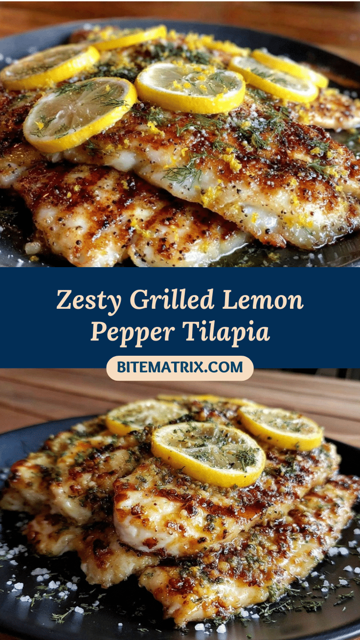 grilled lemon pepper tilapia recipe