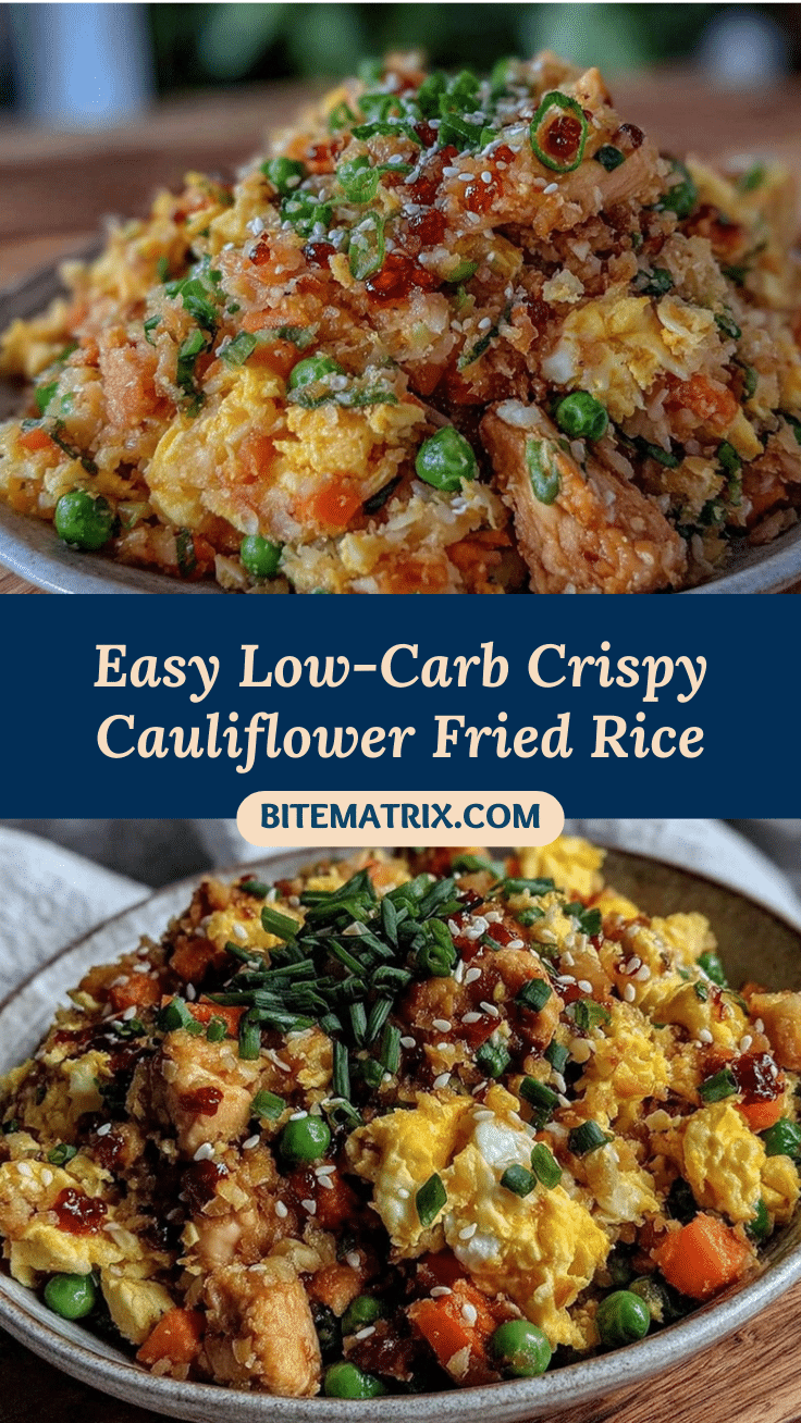 healthy low-carb cauliflower fried rice recipe