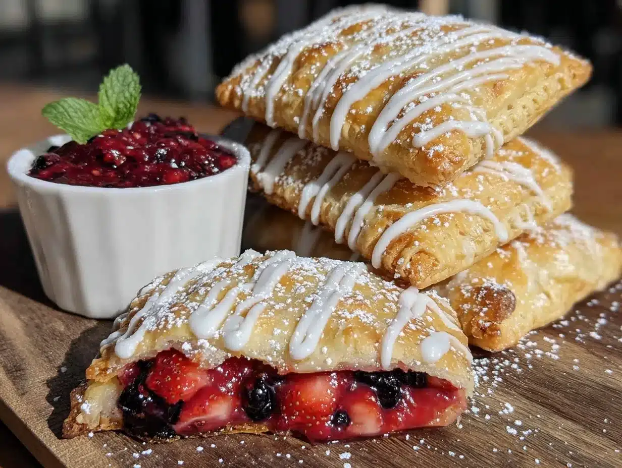 homemade flaky pop-tarts preparation steps