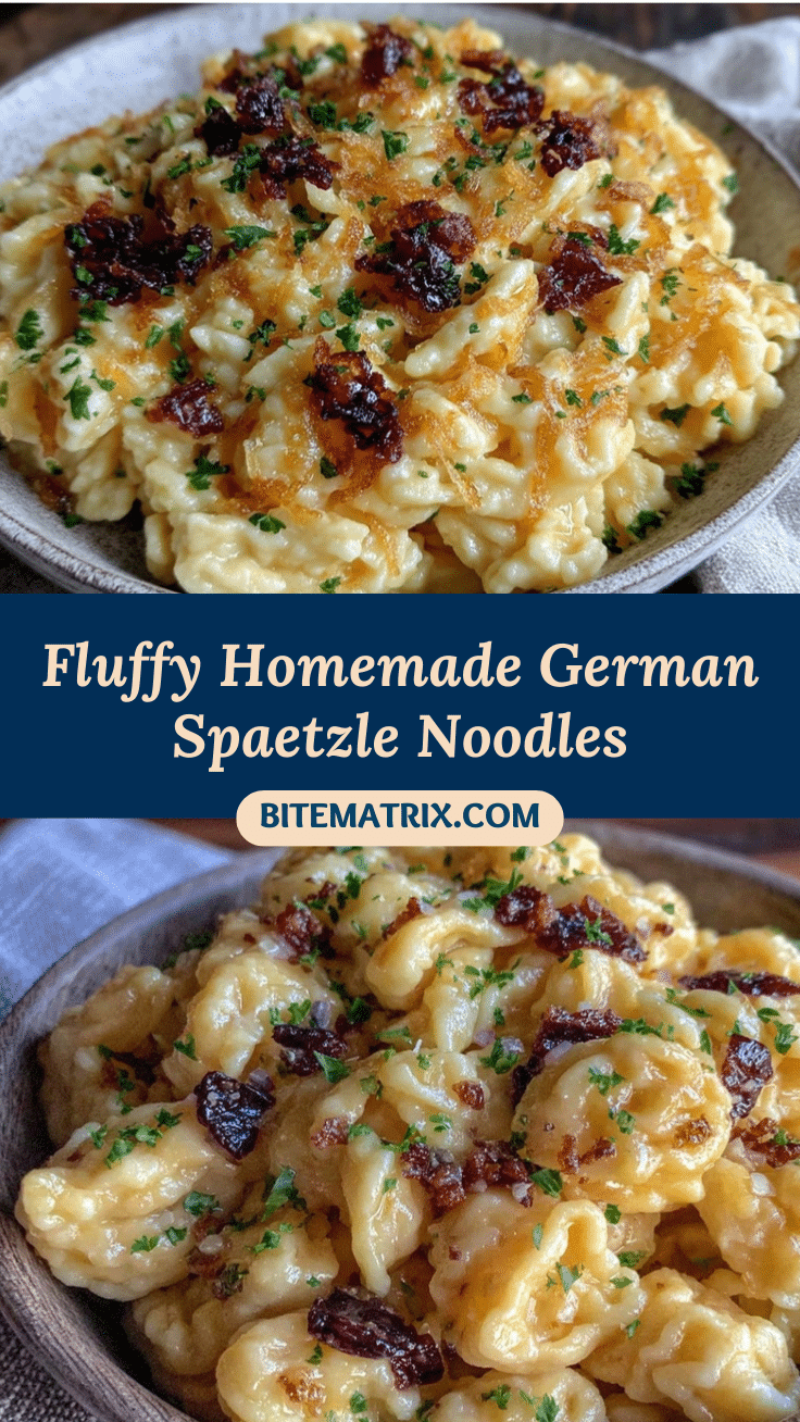 homemade spaetzle noodles recipe