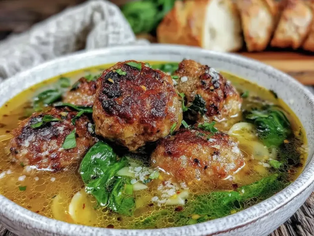 italian wedding soup recipe - featured image