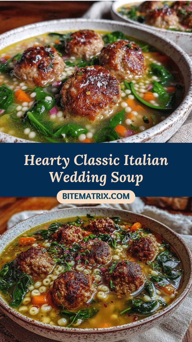 Italian wedding soup recipe