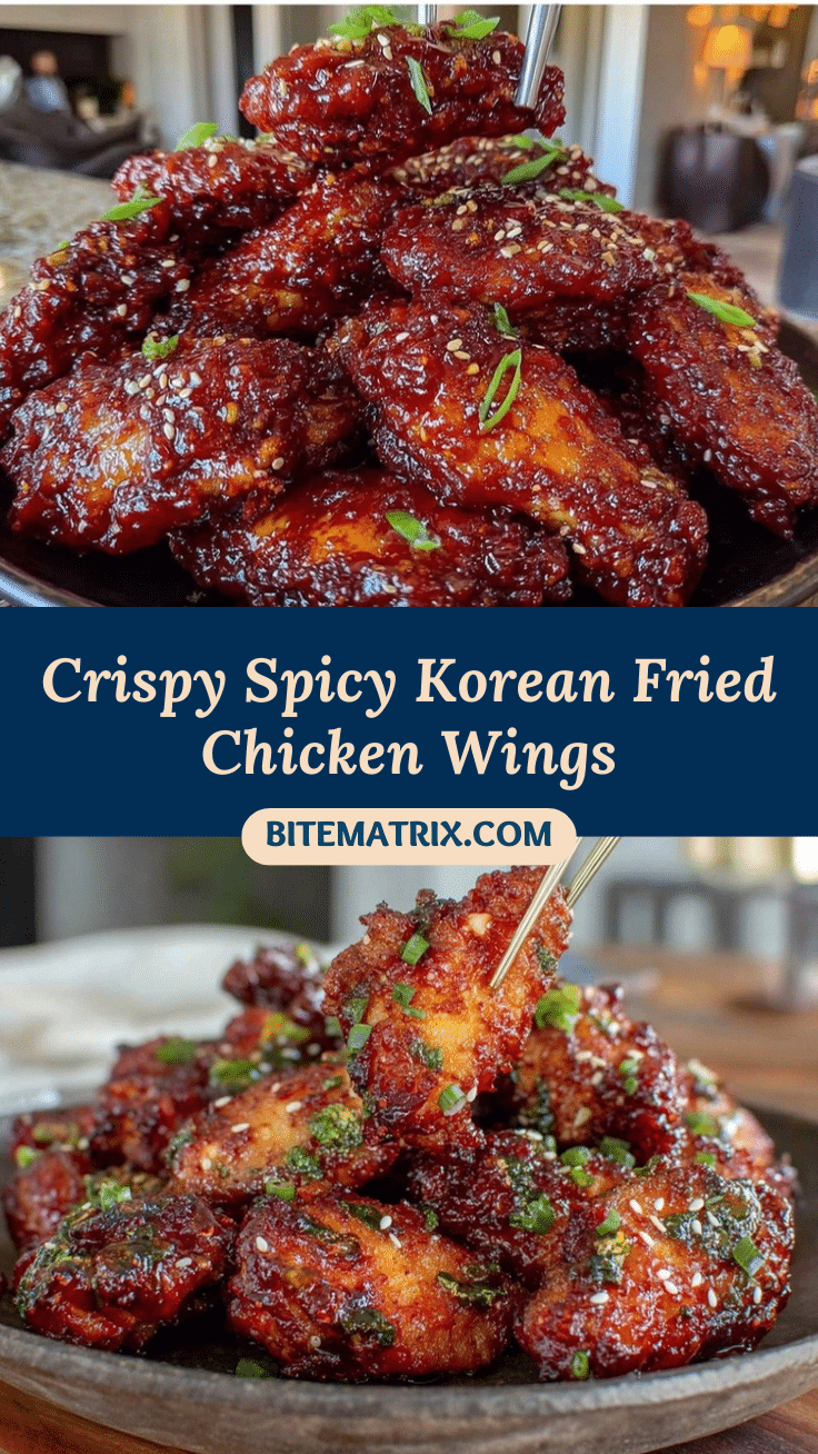 Korean fried chicken wings recipe