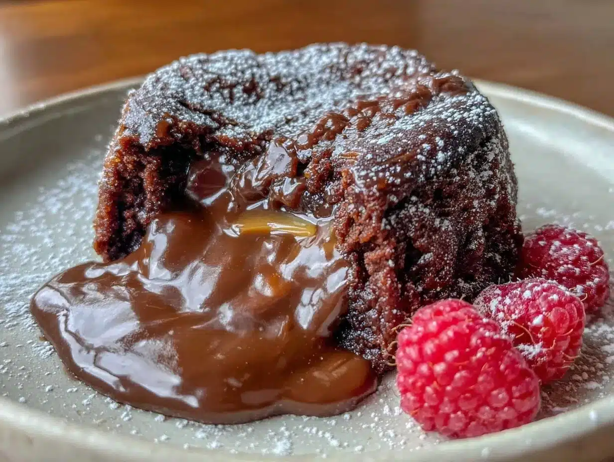 lava chocolate cake preparation steps