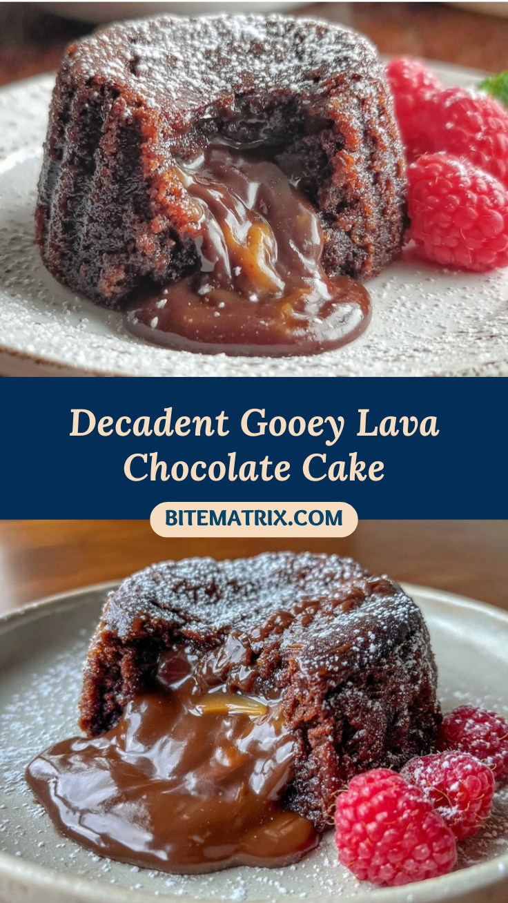 lava chocolate cake recipe