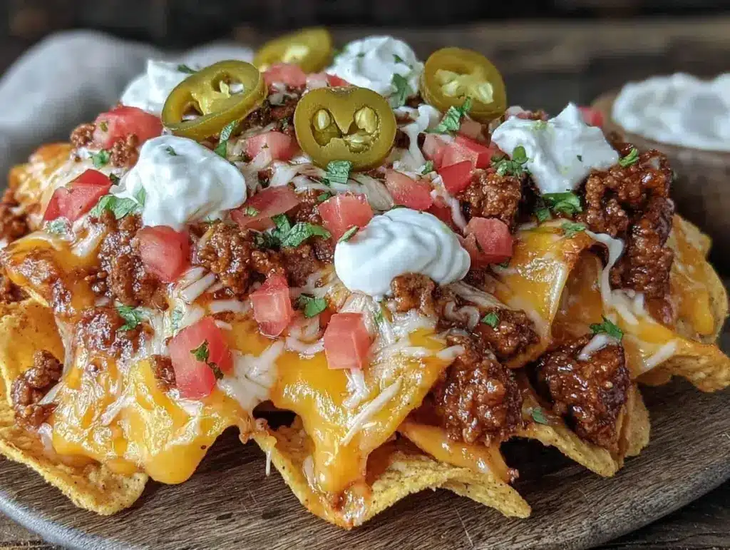 loaded nachos for one - featured image