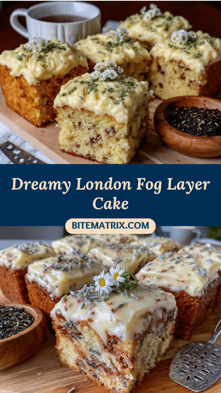 London Fog Cake recipe