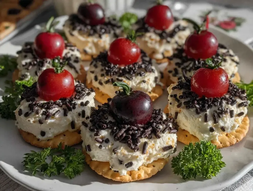 love bug ladybug crackers - featured image