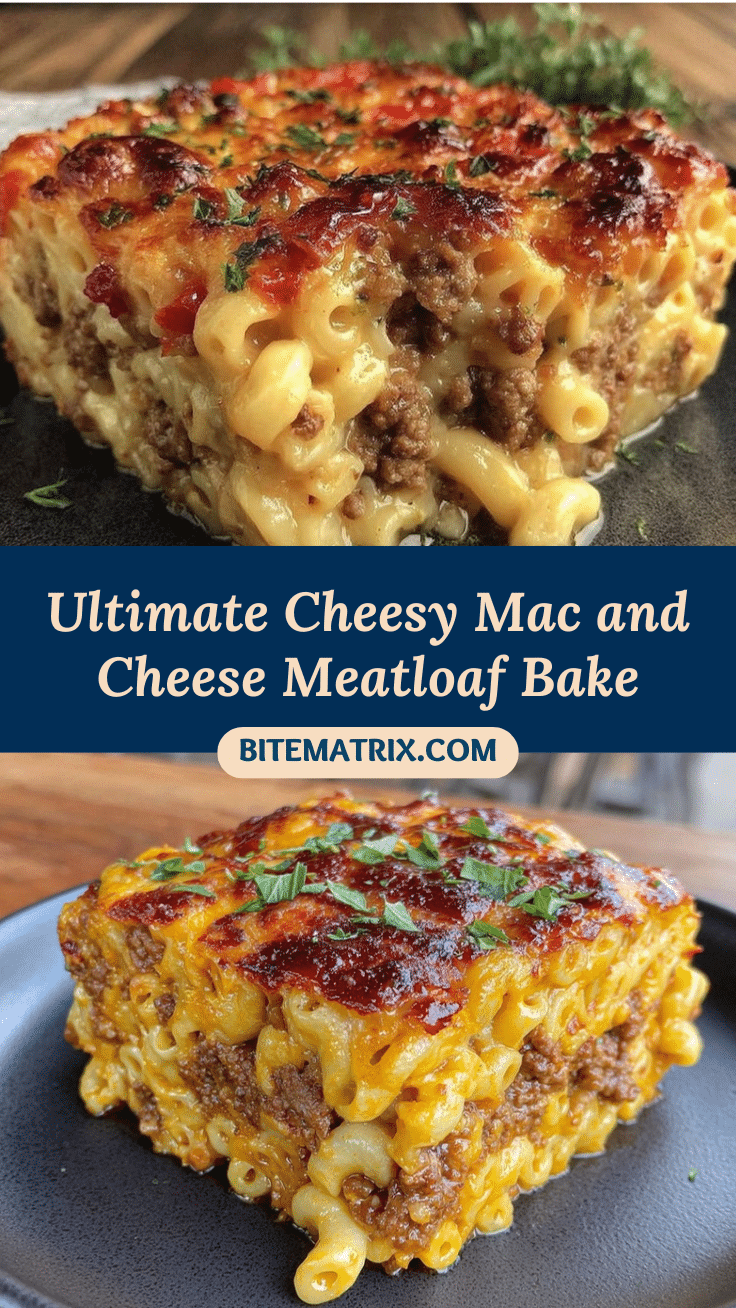 Mac and Cheese Meatloaf Casserole recipe