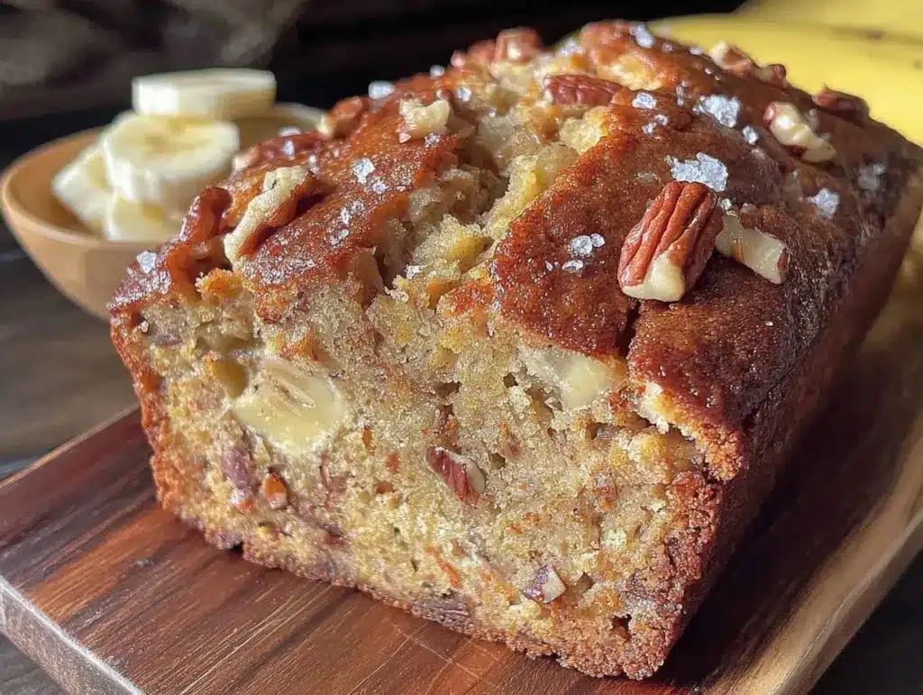moist paleo banana bread - featured image