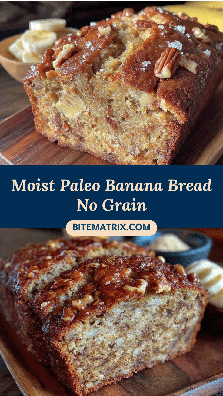 moist paleo banana bread recipe