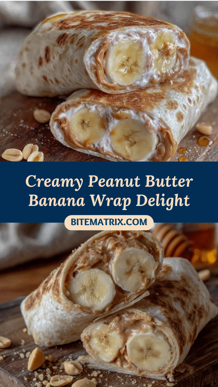 peanut butter banana wrap recipe