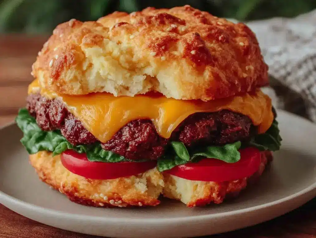 perfect cake that looks like a burger - featured image