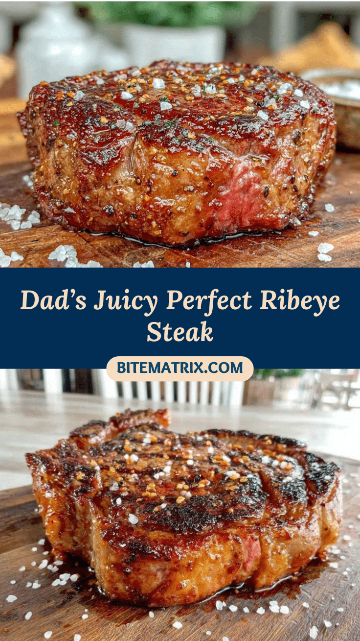 Perfect Dad’s Ribeye Steak recipe