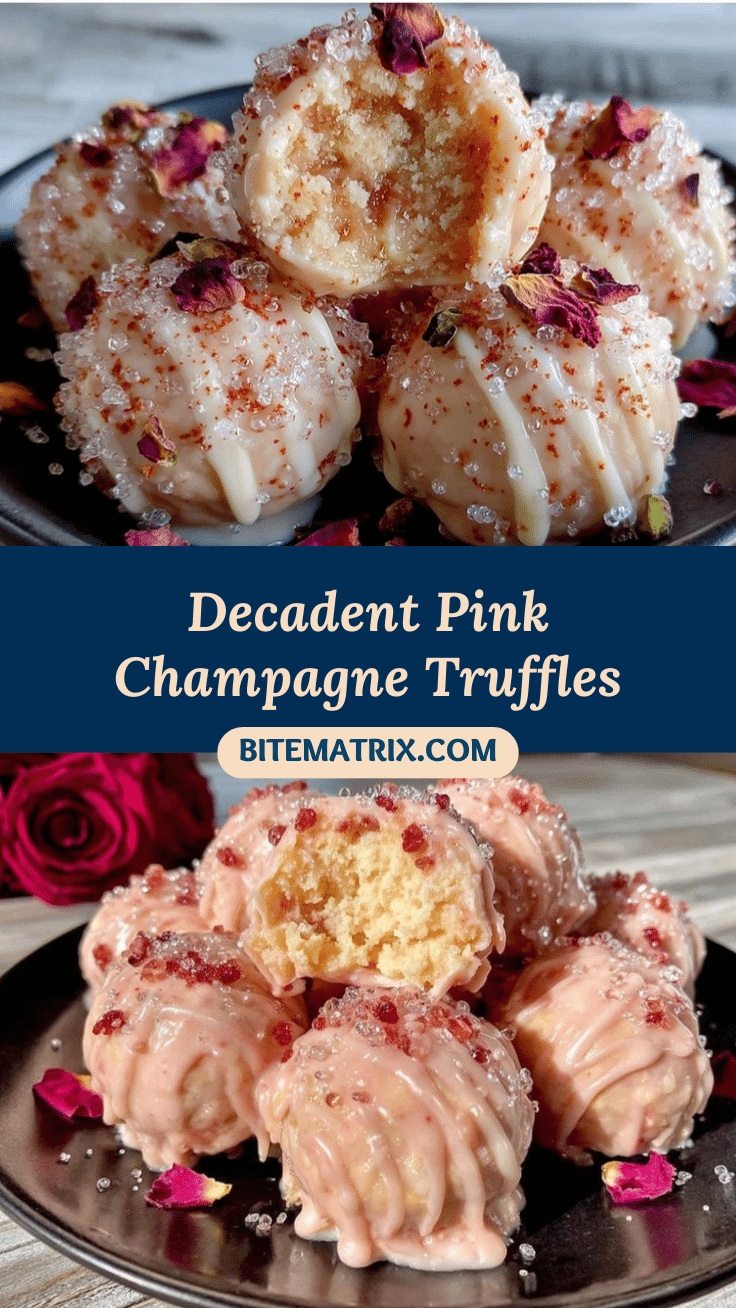 Pink Champagne Truffles recipe