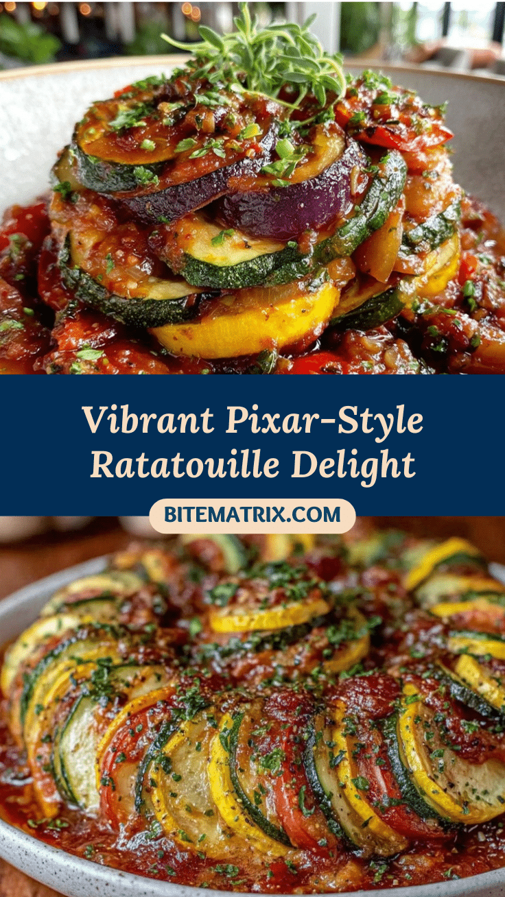 Pixar-Style Ratatouille Recipe recipe