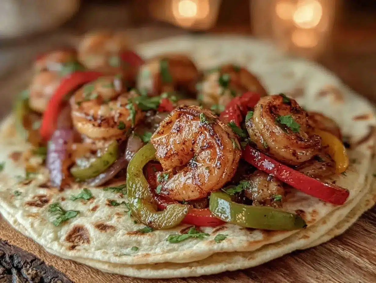 quick 30-minute shrimp fajitas preparation steps
