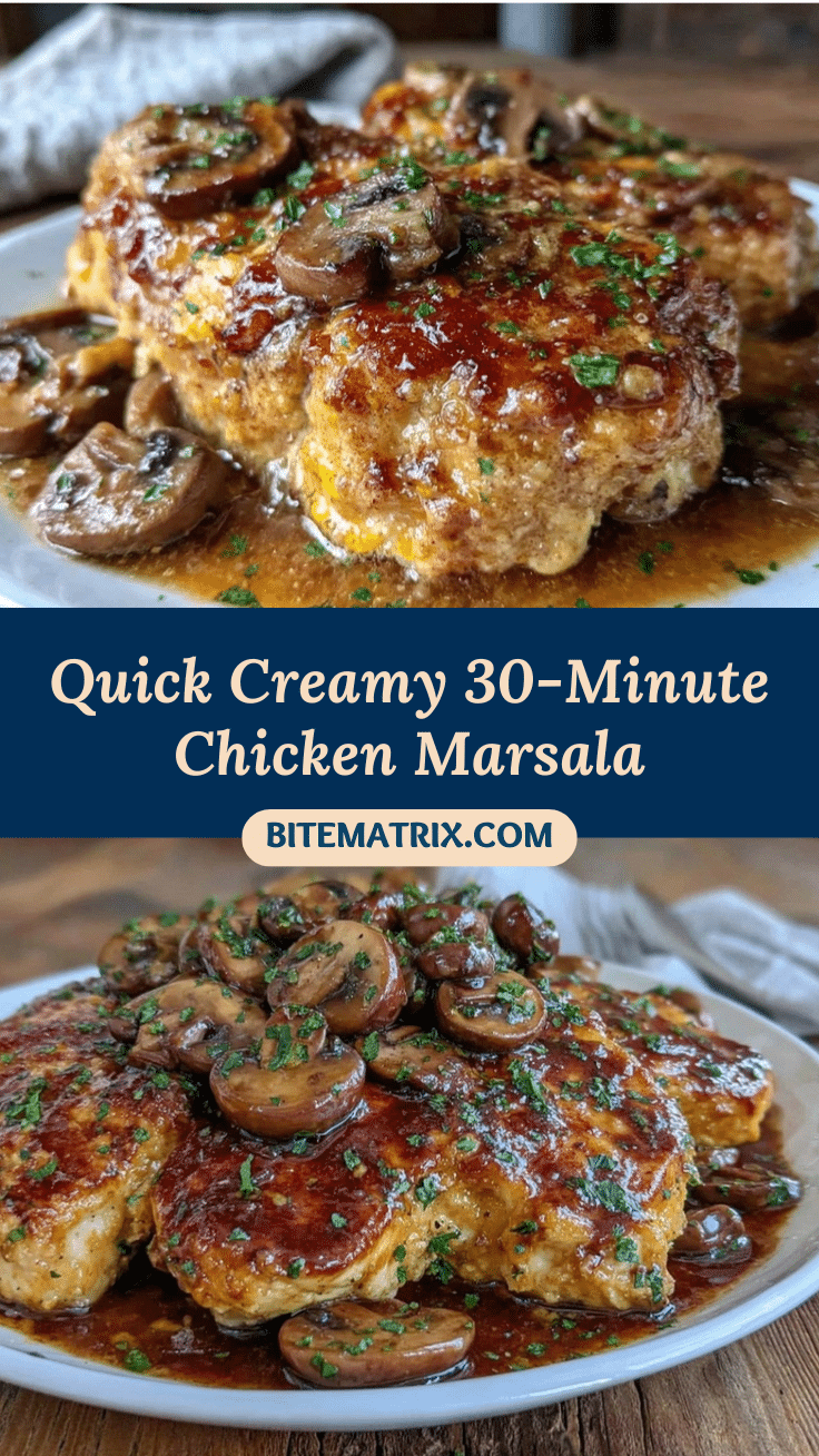 quick creamy chicken marsala recipe