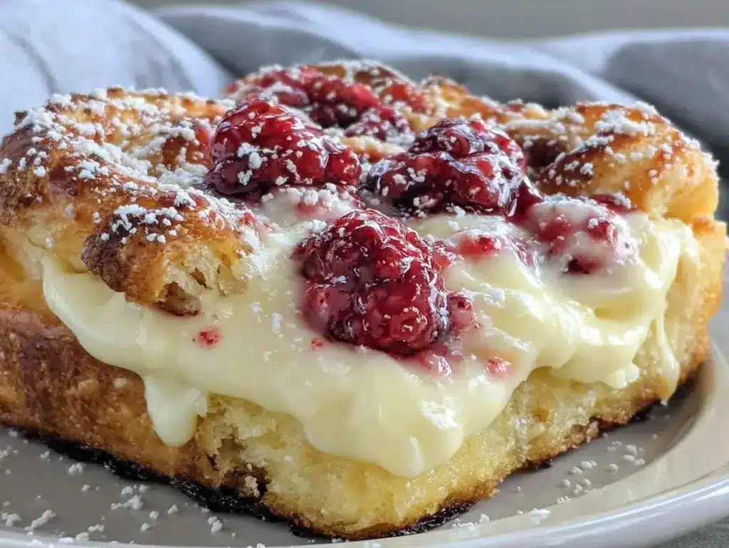 Raspberry Cream Cheese Danish - featured image