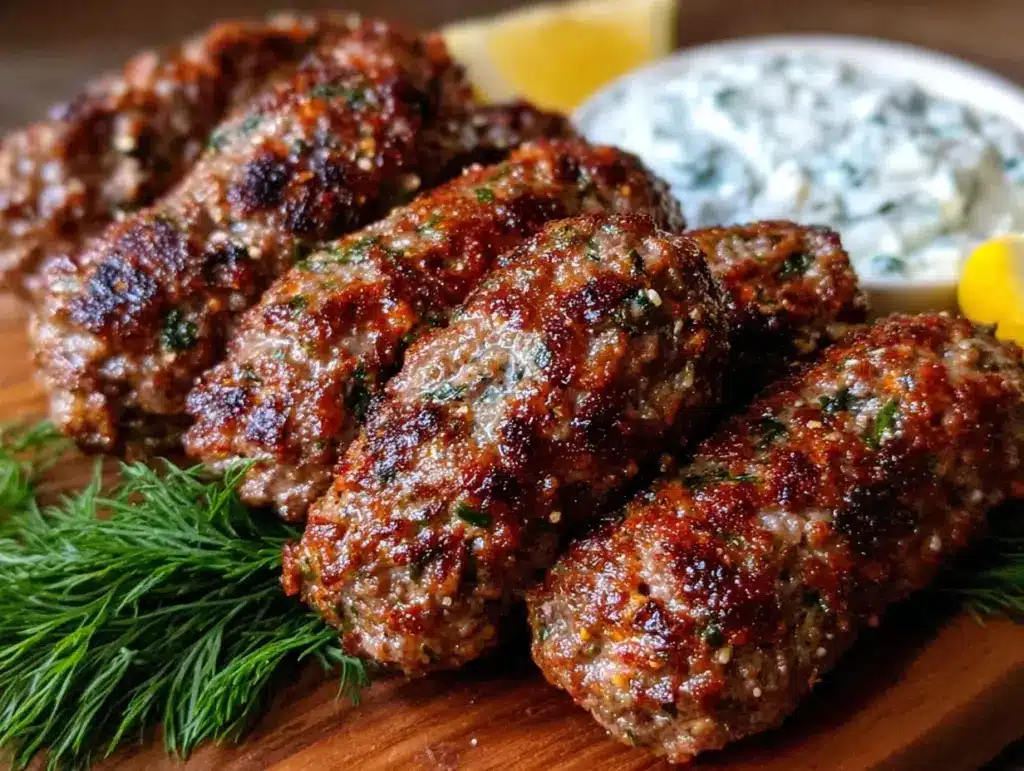 savory beef kofta - featured image