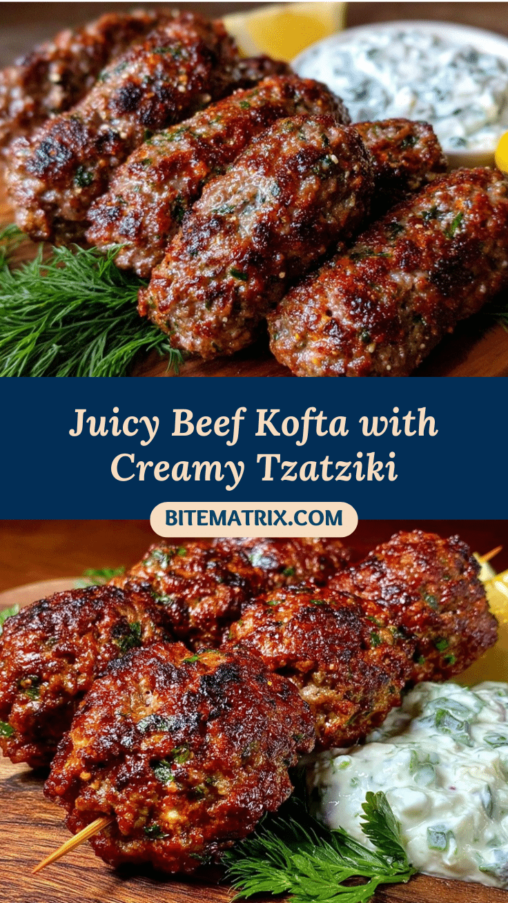savory beef kofta recipe