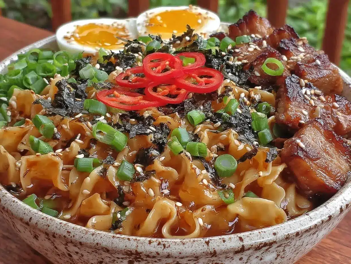 savory instant ramen upgrade preparation steps