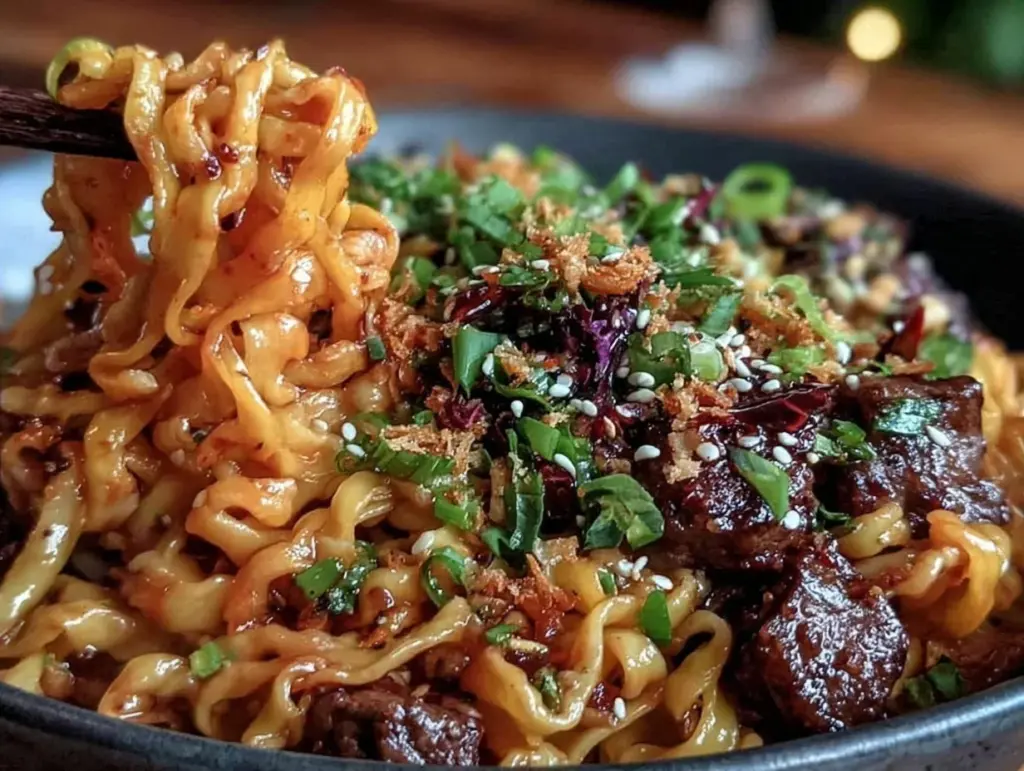 Sichuan mouth numbing noodles - featured image