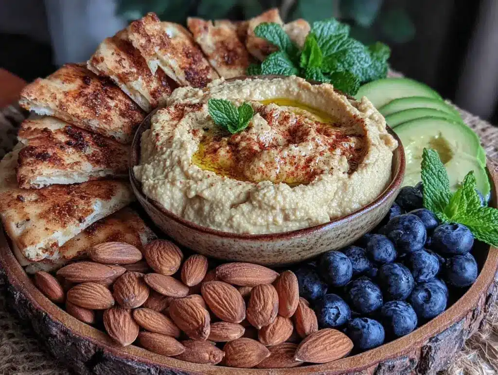 soothing anxiety snack board - featured image