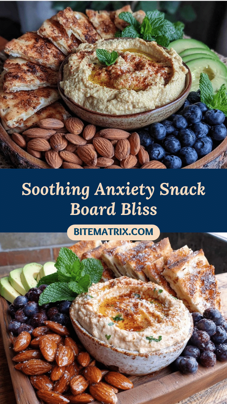 soothing anxiety snack board recipe