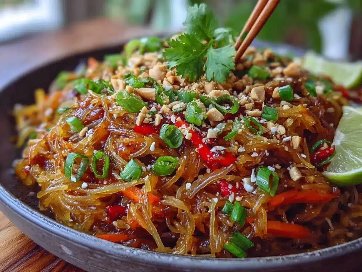 Spaghetti Squash Pad Thai preparation steps