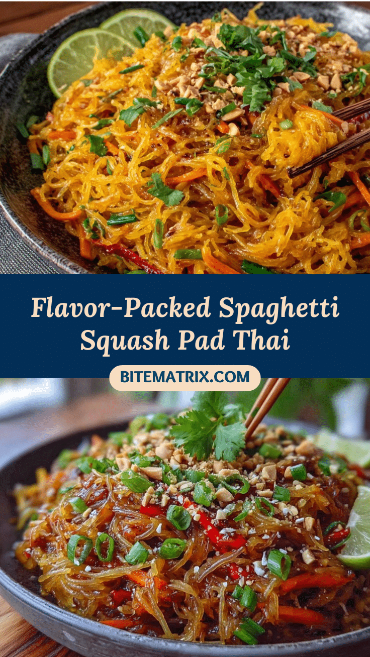Spaghetti Squash Pad Thai recipe