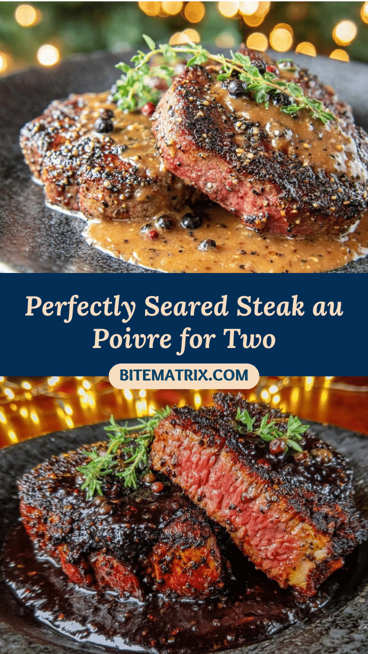 steak au poivre for two recipe