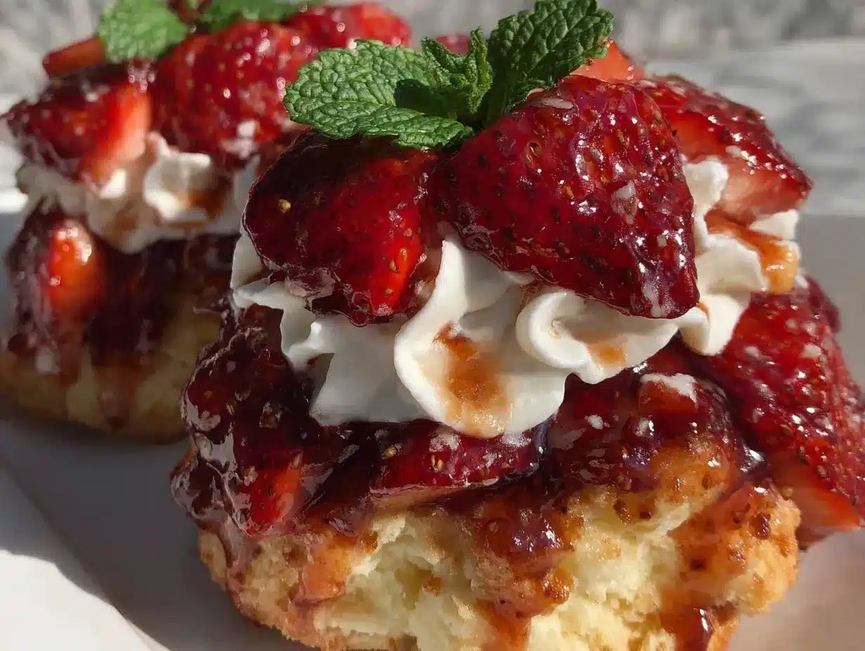 strawberry shortcake preparation steps
