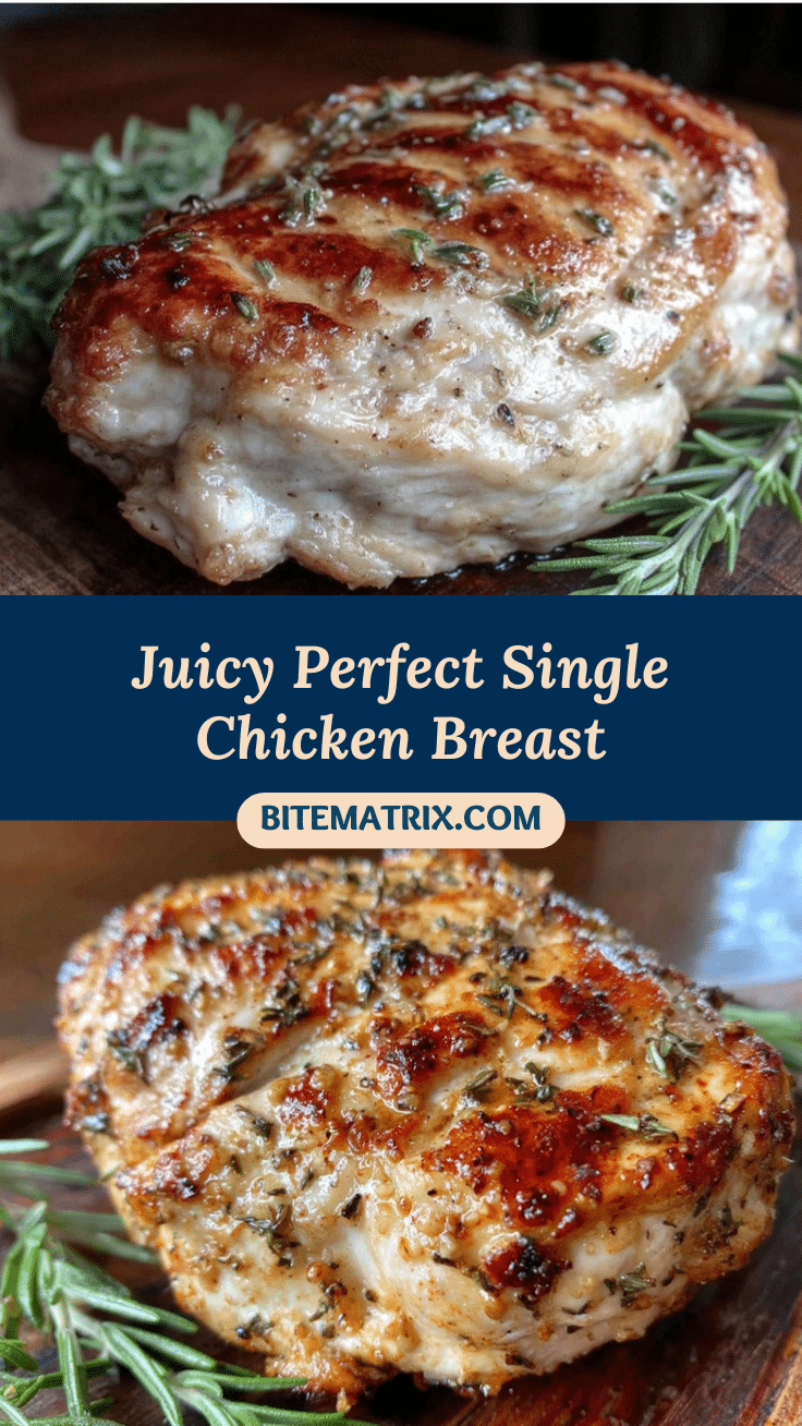 tender single chicken breast recipe recipe