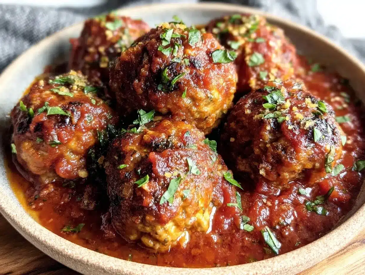 tender turkey meatballs preparation steps