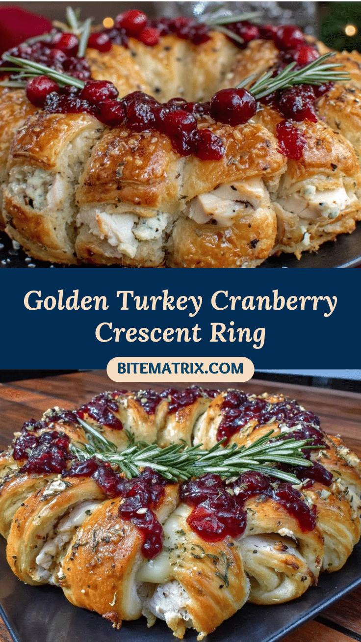 turkey and cranberry crescent ring recipe