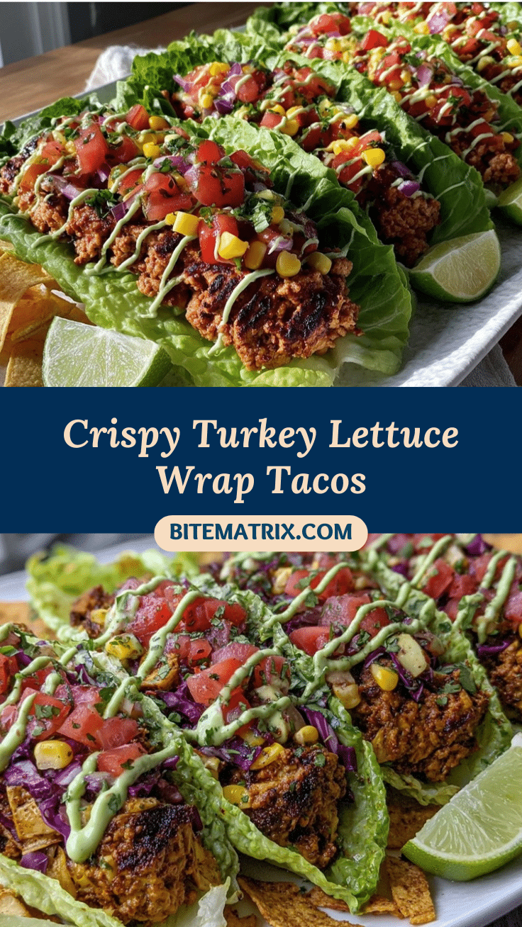 turkey lettuce wrap tacos recipe
