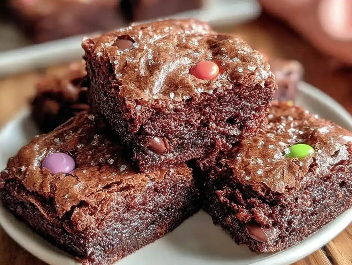Ultimate Fudgy Cosmic Brownies preparation steps