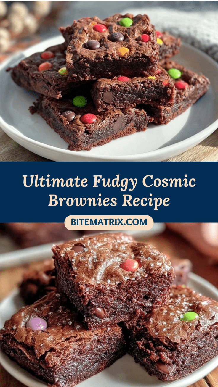 Ultimate Fudgy Cosmic Brownies recipe