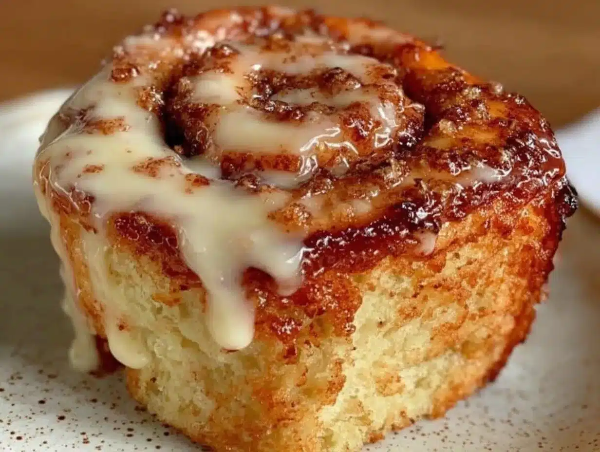ultimate gooey single cinnamon roll recipe preparation steps