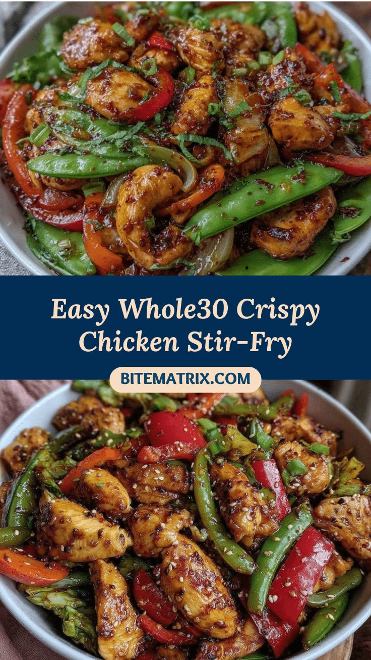 Whole30 chicken stir-fry recipe