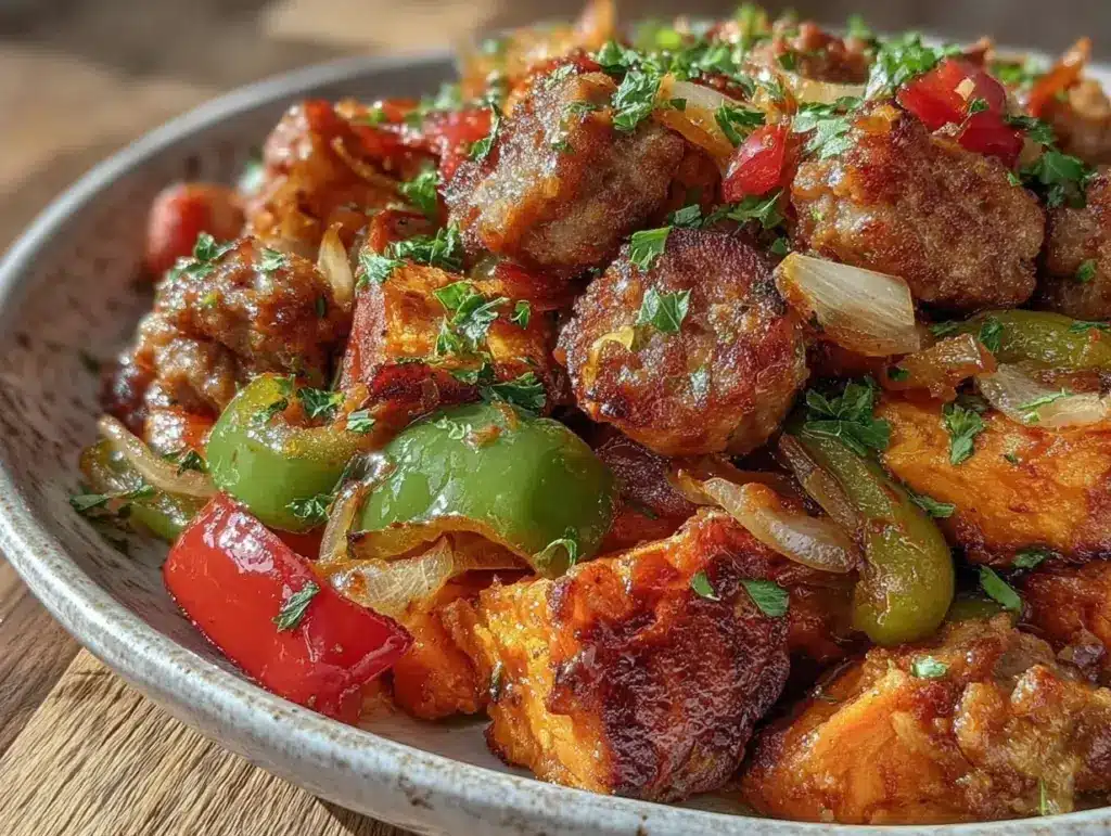 whole30 sweet potato hash - featured image