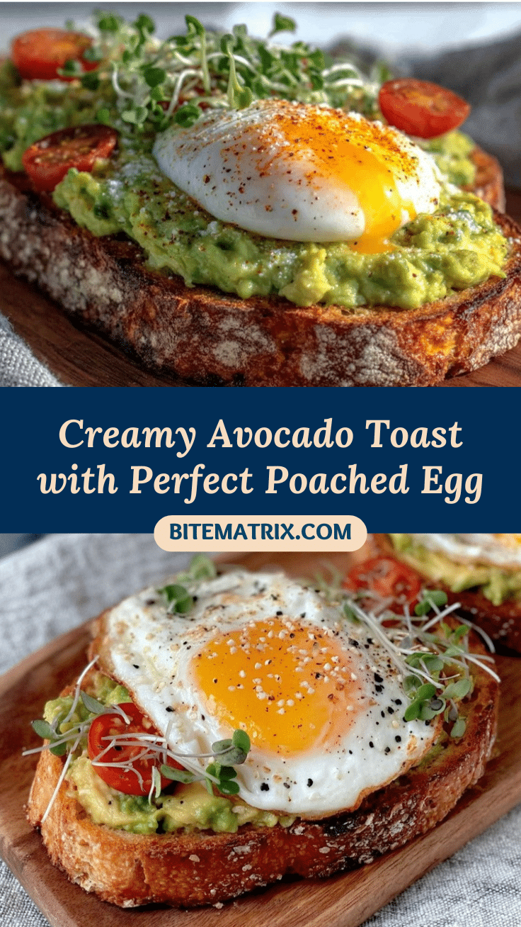 avocado toast with poached egg recipe