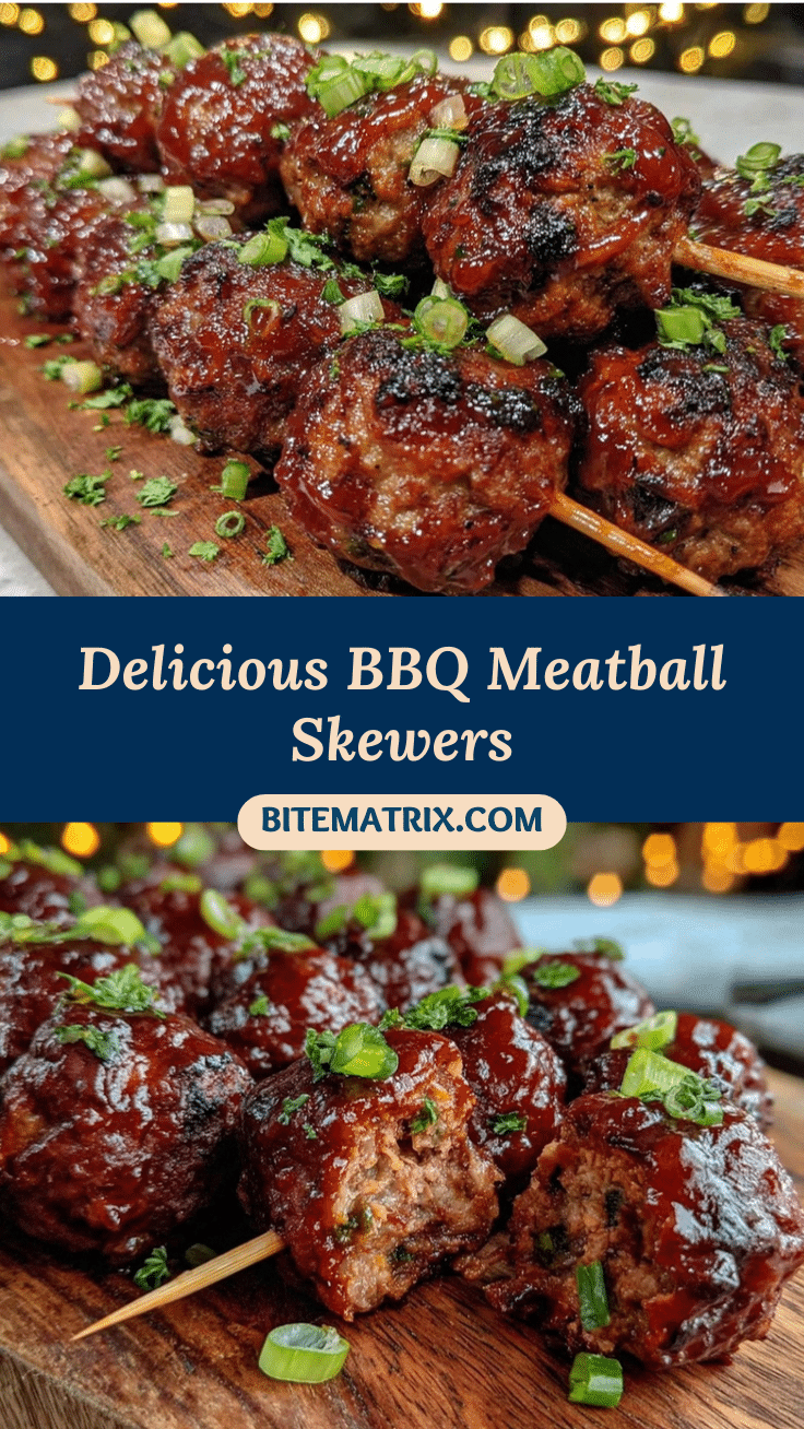 bbq meatball skewers recipe