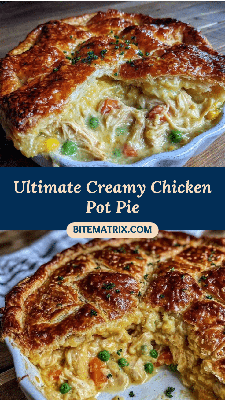 cozy chicken pot pie recipe