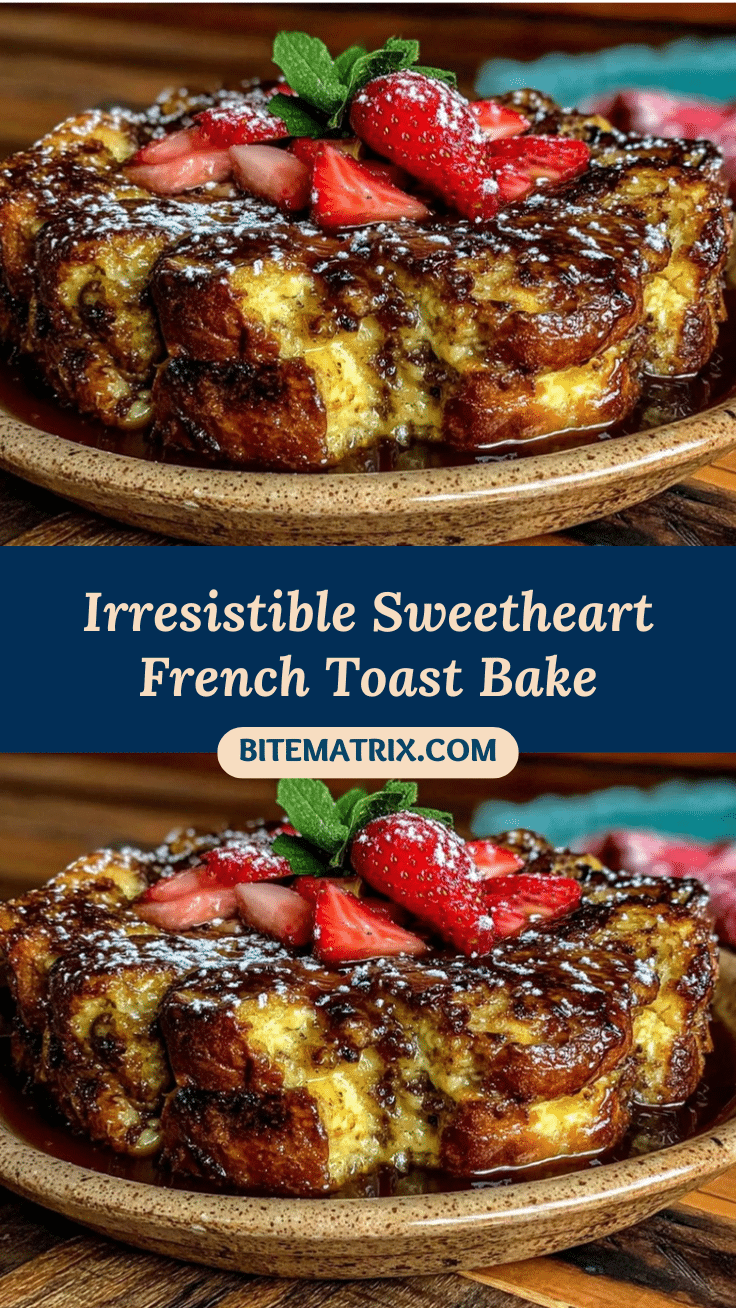 Cozy Sweetheart French Toast Bake recipe
