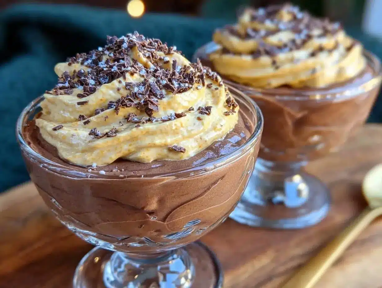 creamy baileys chocolate mousse preparation steps