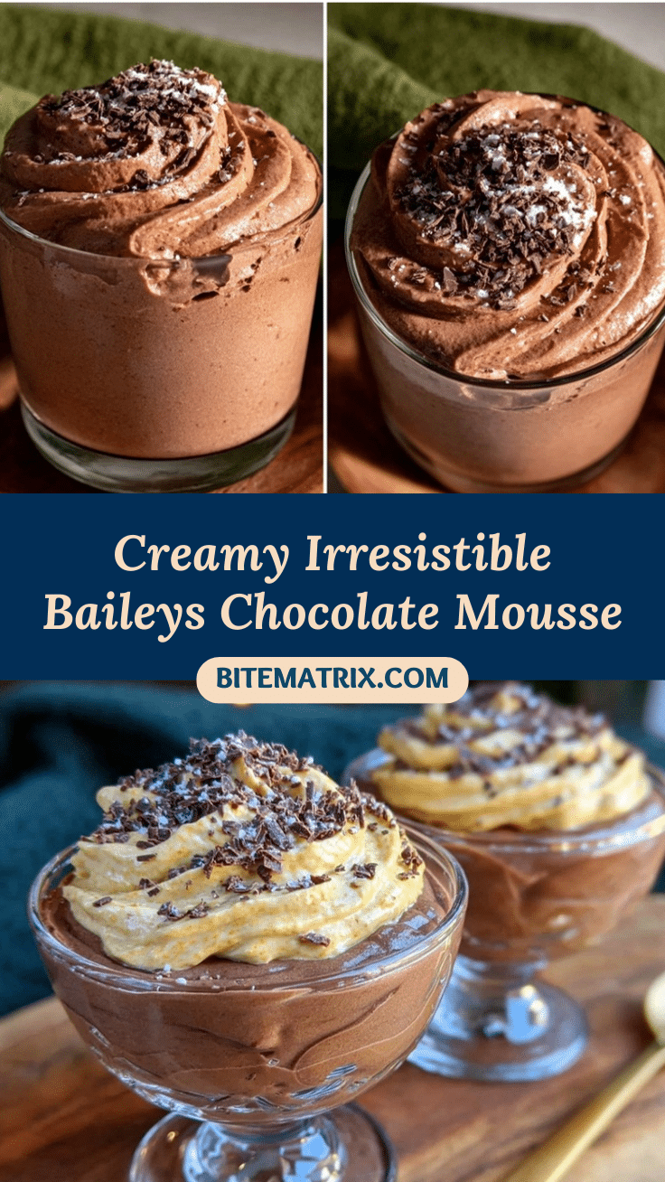creamy baileys chocolate mousse recipe